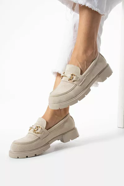 النساء من جلد الغزال الاستخدام اليومي المتسكع