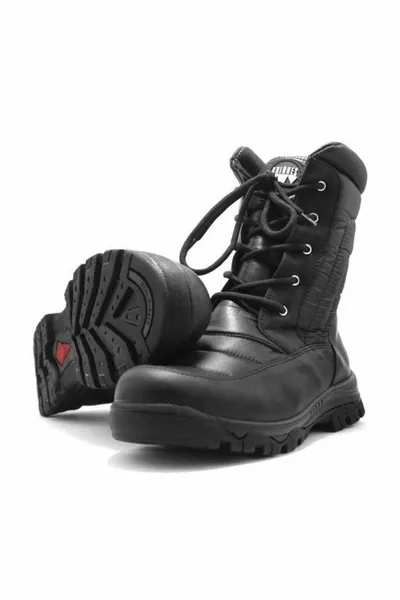 معاطف فرو سوداء من الدانتيل للرجال