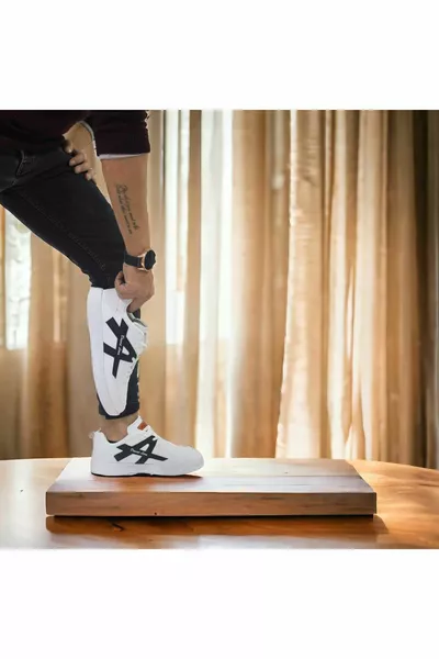 Saisonale voll orthopädische flexible Sohle Casual Lace-Up Sneakers