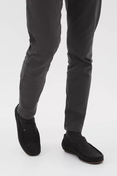 أحذية لوفر جلد طبيعي للرجال   Erk Ayk 