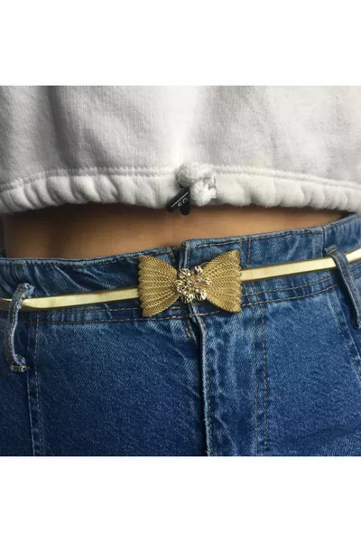 Gold Yaylı Zincir Kemer