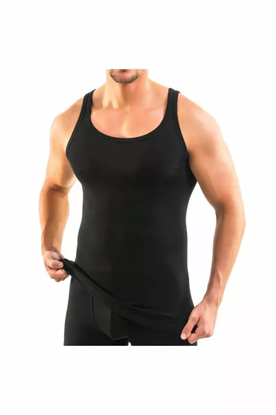 Boîte de 5 débardeurs homme classique haut de gamme Alexander Extra Long-Calbed Velours côtelé fin Coton biologique