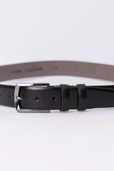 Men's 3.5 cm Classic Black Belt