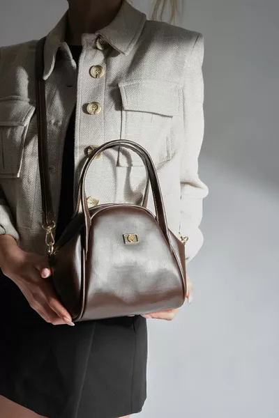 حقيبة يد وكتف نسائية قهوة Erges