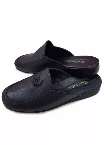 Nouvelle Saison Groom Dowry Hommes Maison Pantoufles Noir Pc 