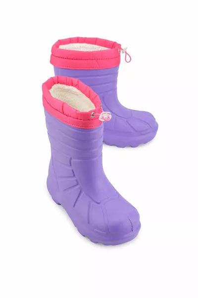 Filles Hiver Eva Turtle Élastique Silent Sole Bottes de neige Bottes