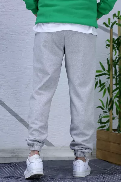 بنطال رياضي بثلاثة خيوط للرجال طبعة جانبية بوسطن