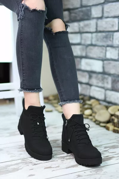 Stivali postali da donna neri 