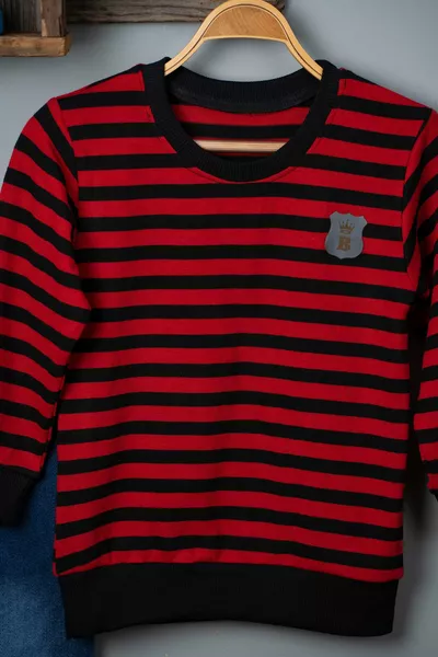 2/3/4/5 سنوات جينز موسمي تريكو مزدوج الأولاد مجموعة