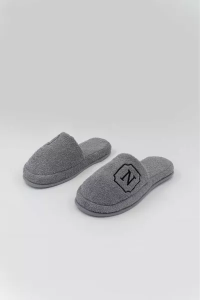 N حرف منشفة حمام سبا هوم فندق الأمومة النعال نعال نعل سميكة