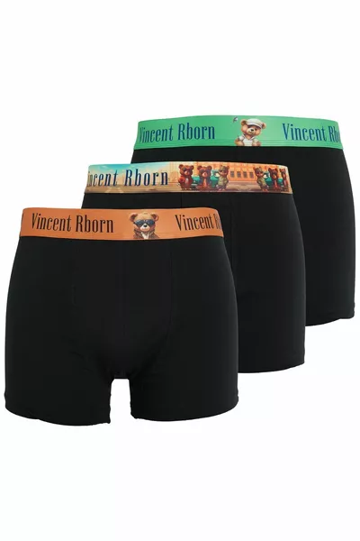 Boxer Homme 3 Pièces - Série Teddy 