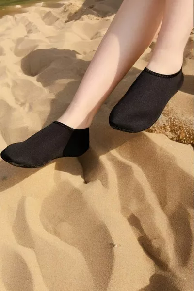 Unisexe Antidérapant Semelle Piscine Et Mer Chaussettes Chaussons