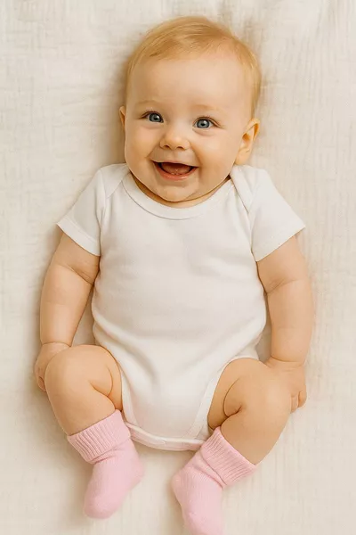 Органический хлопок Унисекс Набор из 5 пар премиальных носков для младенцев и детей