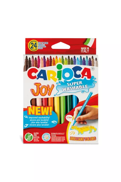 Joy Super Washable Felt Tip Markers -Pack