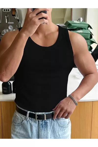 قميص رياضي رجالي بأكمام قصيرة من الليكرا