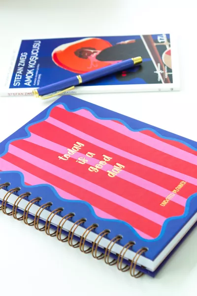  Spiral Undated Planner Notebook