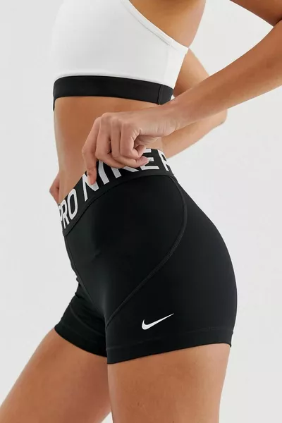 Pro 3 Training Tight Shorts Black Black Leggings Shorts Cz
