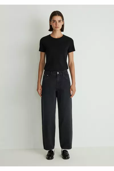 Leila Real Blue Сиви дънки Smoke 