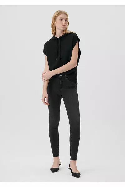 Tess Gold Luxe Grijze Jeans 