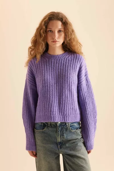 Coool ультраширокий свитер с круглым воротом WN