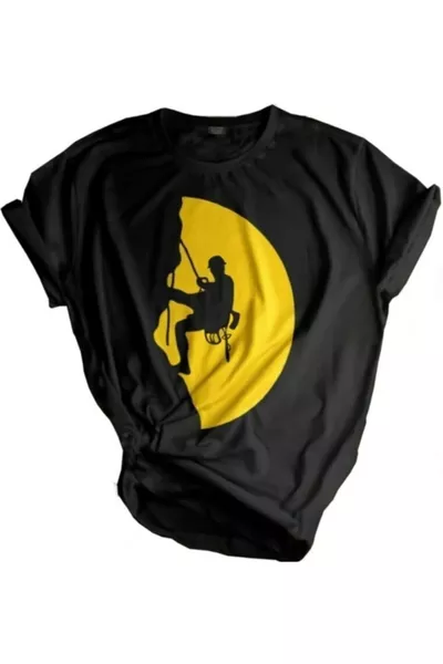 T-shirt unisexe à imprimé Store, coupe normale, pour activités de plein air