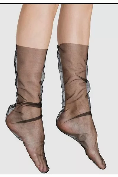 Salsa Galajurk Tule Sokken Zwart