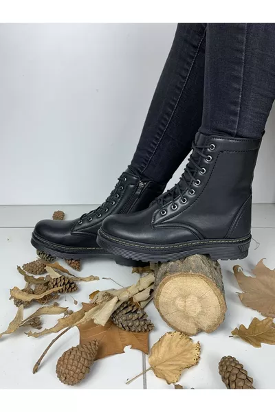 Hafif Rahat Esnek Soğuk Geçirmez Kadın Kışlık Postal Bot