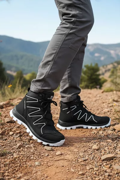 Scarponi da trekking uomo Siyah Beyaz Street