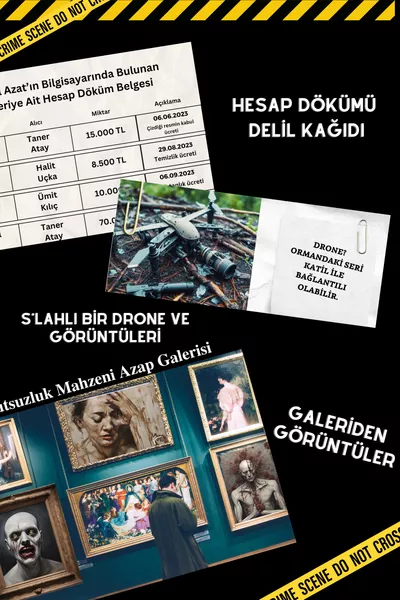 قضية السيكوبات، لعبة التحري، حل جريمة والبحث عن القاتل، البحث عن المذنب