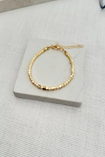 Women's Bracelet Square Series Women's Bracelet Special Coating Tarnish-Resistant Women's Bracelet