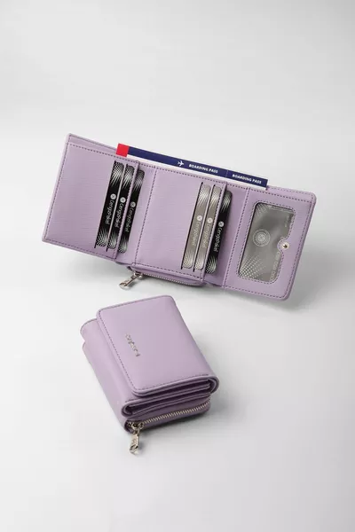 محفظة نسائية أنطاليا - بورتفوليو a - بنفسجي