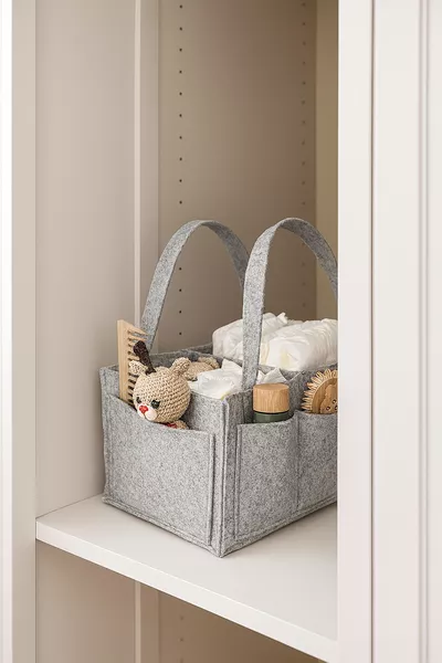 Moeder Baby Vilten Verzorgingstas Organizer voor Pasgeborenen Multifunctioneel