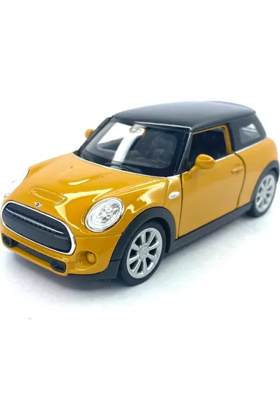 سيارة لعبة معدنية ميني كوبر للأطفال الذكور (حدد اللون)