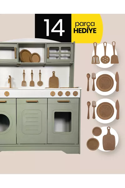 Wooden Toy Kitchen