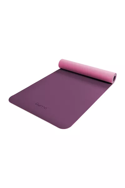 Ökologisches 6mm TPE Yoga-Matte Pilates-Matte Pflaume