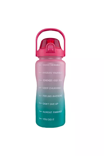 Premium 2.2 Litre Motivational Tritan Water Bottle (BPA Free)