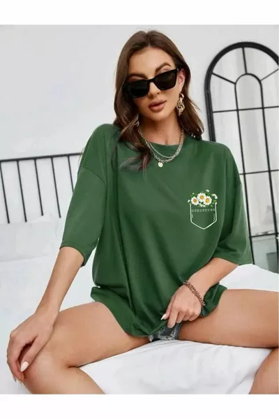 للجنسين القطن طاقم الرقبة صديقها محبوك تي شيرت