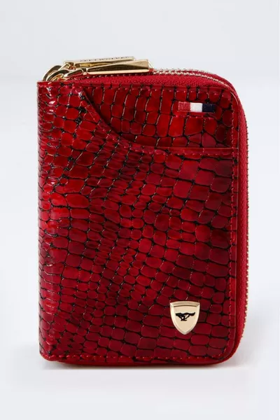 Tutku Женски портфейл и калъф за карти от естествена кожа