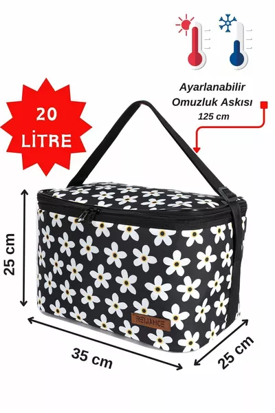 Литровая сумка для переноски еды, термо-сумка-холодильник для пикника