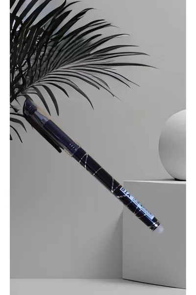 Стираемая ручка-лайнер с термоэффектом для ткани, 1 штука, черная