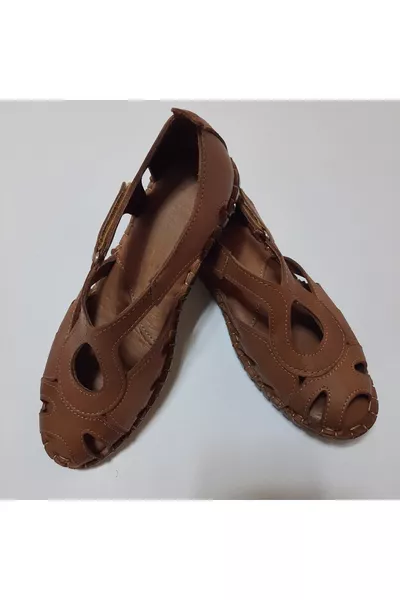 صندل جلد طبيعي