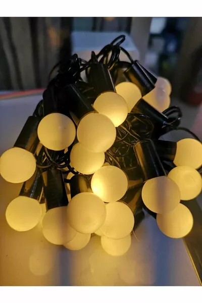 Мини гирлянда с LED-лампочками, 5 метров,  светодиодов с вилкой, дневной свет, декоративное освещение