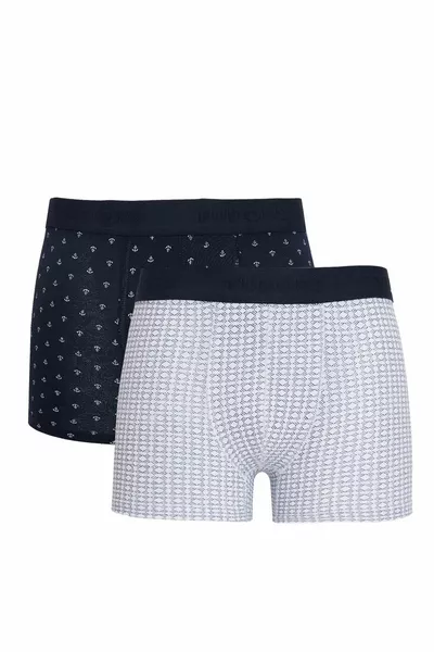 Men's 2-Pack Cotton Stretch Lycra Boxer