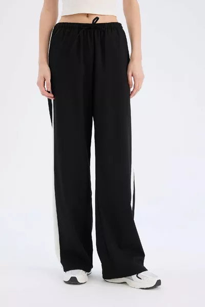 Coool Wide Leg Pocket Normal Waist Wide Leg Palazzo Pants sp