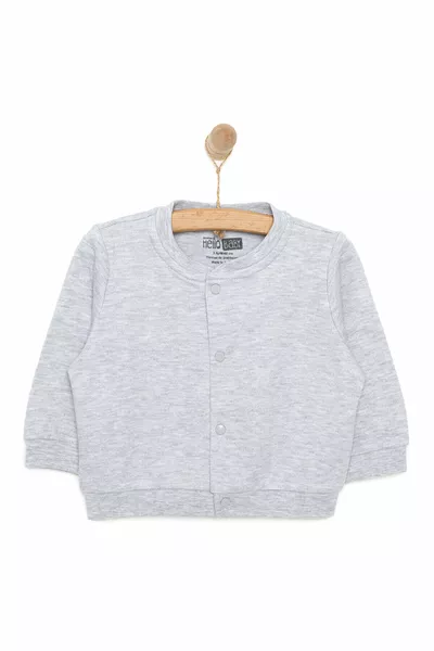 HelloBaby Базовый кардиган с ребристой вязкой Унисекс