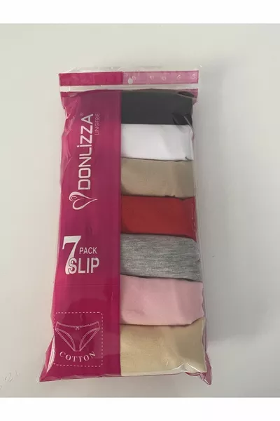 Yüksek Bel Kadın Külot 7 Adet
