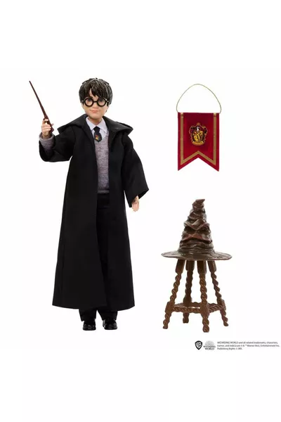 Original Licensed Harry Potter and the Sorting Hat Figure Set