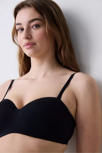 صدرية سوداء متعددة الاستخدام بدون أشرطة