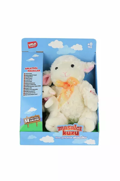 MASAL ANLATAN YAVRULU KUZU PELUŞ