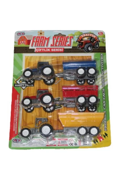 نظام تراكتور 3 قطع (ألوان ونماذج متنوعة)